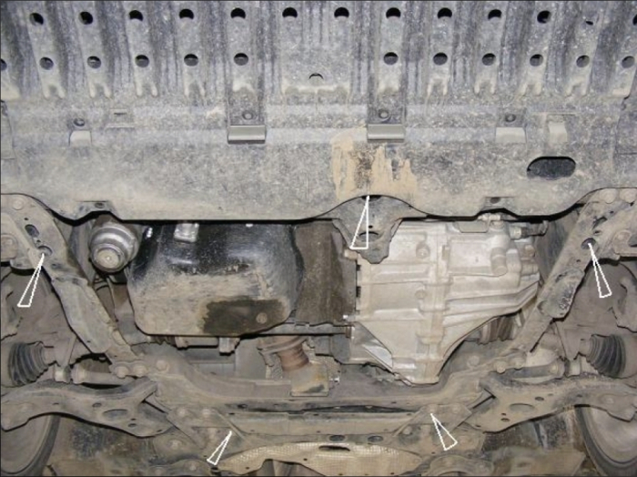 Scut Metalic Motor Toyota Avensis (2008 - 2018) - Protecție Oțel 2mm [3]