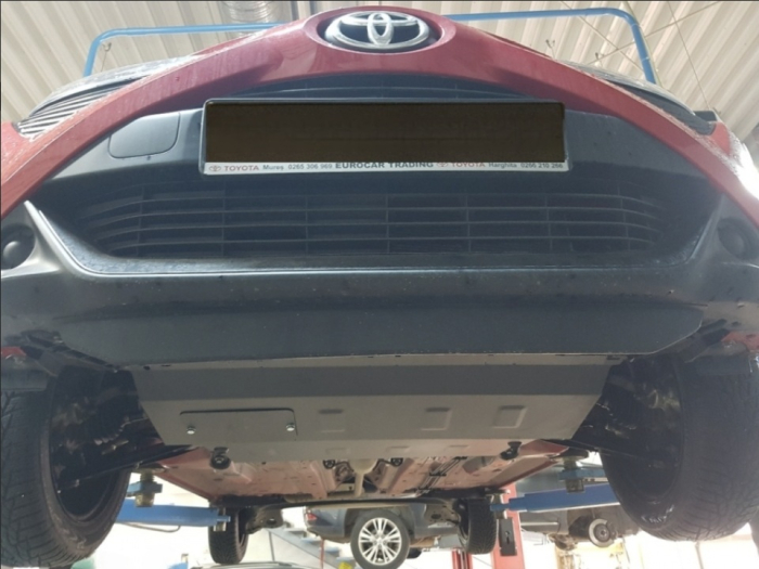 Scut Metalic Motor, Cutie de Viteze și Radiator Toyota Aygo AB40 (2014 - 2022) - Oțel 2mm [7]