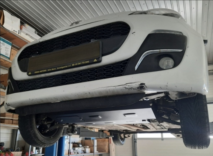 Scut Metalic Motor, Cutie, Radiator și Bară Toyota Aygo (2006 - 2014) - Oțel 2mm [7]