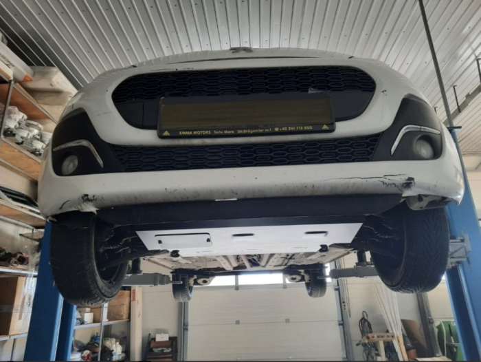 Scut Metalic Motor, Cutie, Radiator și Bară Toyota Aygo (2006 - 2014) - Oțel 2mm [6]