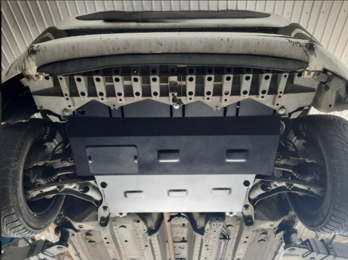 Scut Metalic Motor, Cutie, Radiator și Bară Toyota Aygo (2006 - 2014) - Oțel 2mm [5]