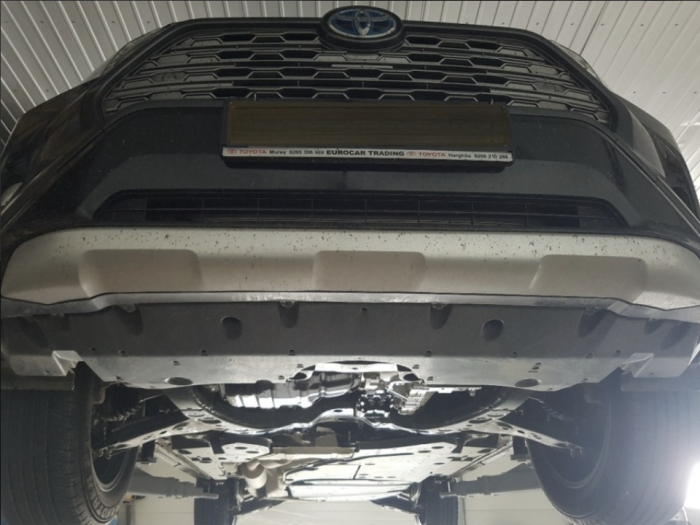 Scut Metalic Motor, Cutie de Viteze, Radiator și Bară Toyota Camry (2018 - Prezent) - Oțel 2mm [6]