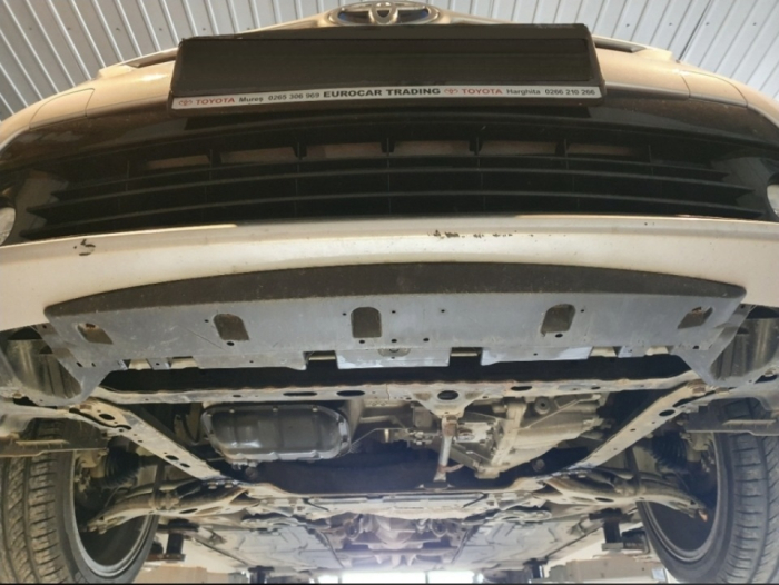 Scut Metalic Motor Toyota Corolla (2013 - 2018) din Oțel 2mm cu Fereastră Schimb Ulei - Cod 26.166 [7]