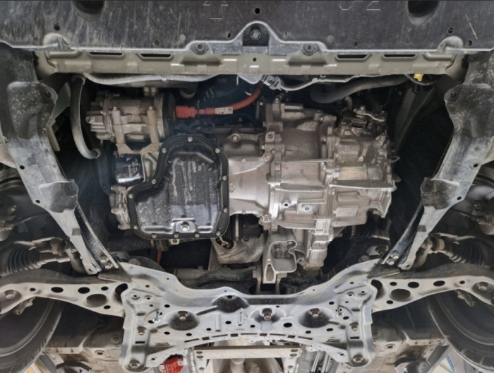 Scut Metalic Motor, Cutie de Viteză și Radiator Toyota Corolla Cross (2022 - prezent) - Protecție Oțel 2mm, Cod 26.189 [5]