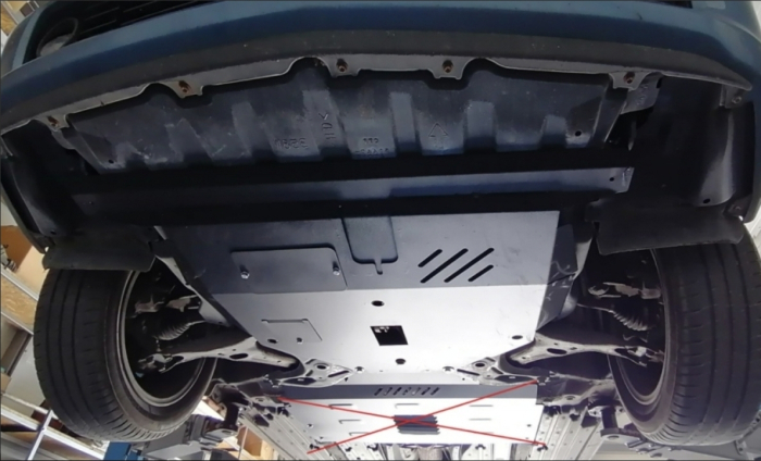 Scut Metalic Motor Toyota Corolla Verso (2002 - 2008) - Protecție Oțel 2mm, Cod 26.168 [8]