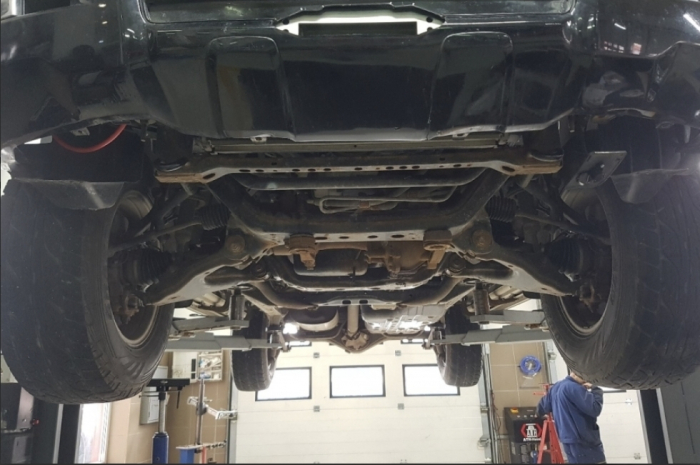 Scut Metalic Motor, Radiator și Bară Față Toyota FJ Cruiser (2006 - 2018) - Oțel 2.5mm, Cod 26.172 [4]
