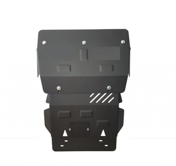 Scut Metalic Motor Oțel 2.5mm Toyota Land Cruiser J100 1998-2008 - Protecție Radiator și Bară [3]