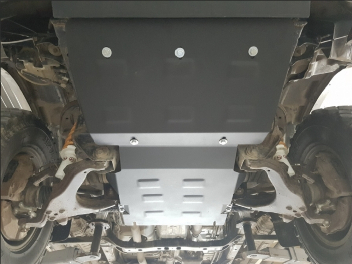 Scut Metalic Oțel 2.5mm Toyota Land Cruiser J90 1995-2002 - Protecție Motor și Radiator [6]