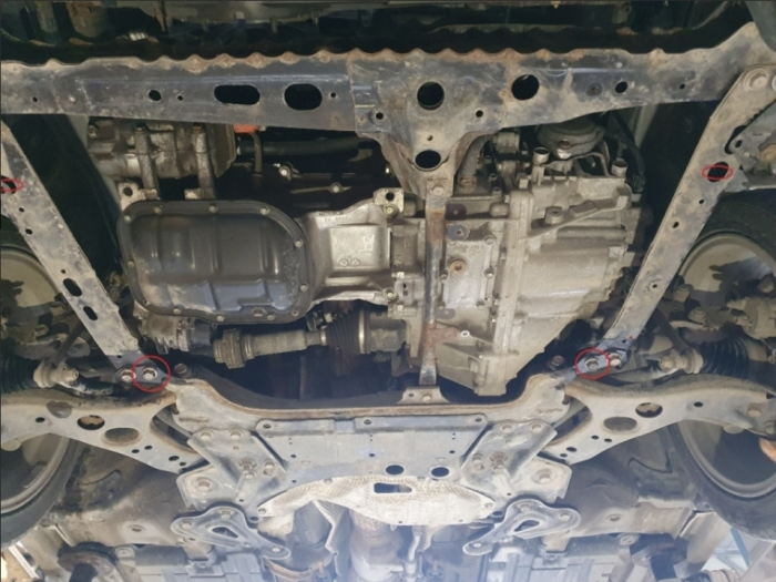 Scut Motor și Cutie de Viteză Toyota Prius 2008 - 2015, Oțel 2mm - Protecție Profesională cu Fereastră de Ulei [4]