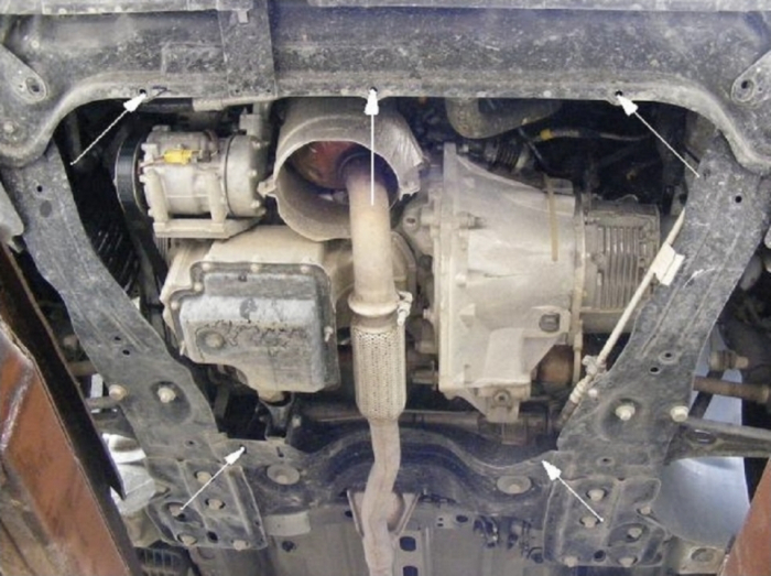 Scut metalic de protecție motor, cutie viteză și radiator Toyota Proace 2013-2016, oțel 2mm, cod 30.033 [4]