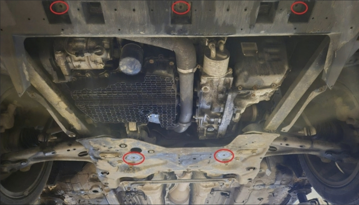 Scut metalic de protecție motor, cutie de viteză și radiator Toyota Proace City Verso (2019-2026), oțel 2mm, cod 17.130 [4]