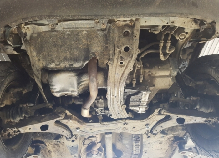 Scut metalic motor, cutie viteză, radiator și bară față Toyota RAV 4 (1994 - 2000) – Oțel 2mm [5]