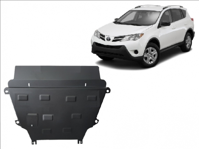 Scut metalic motor, cutie viteză și radiator Toyota RAV 4 (2013 - 2018) – Oțel 2mm [2]