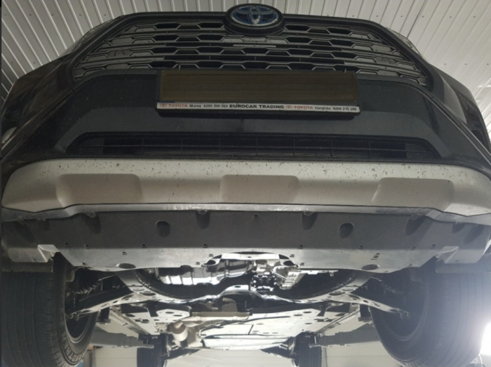 Scut metalic motor, cutie viteză, radiator și bară față Toyota RAV 4 (2018 - 2026) – Oțel 2mm [7]