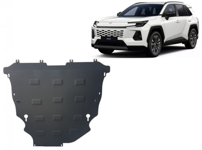Scut motor metalic fata Toyota RAV 4 Hybrid 2026 [2]