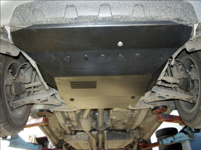 Scut motor metalic Toyota Yaris Diesel (2005 - 2011) - Protecție 2mm [8]