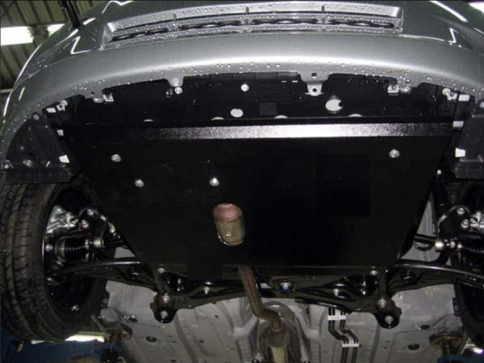 Scut motor metalic Toyota Yaris Diesel (2005 - 2011) - Protecție 2mm [7]