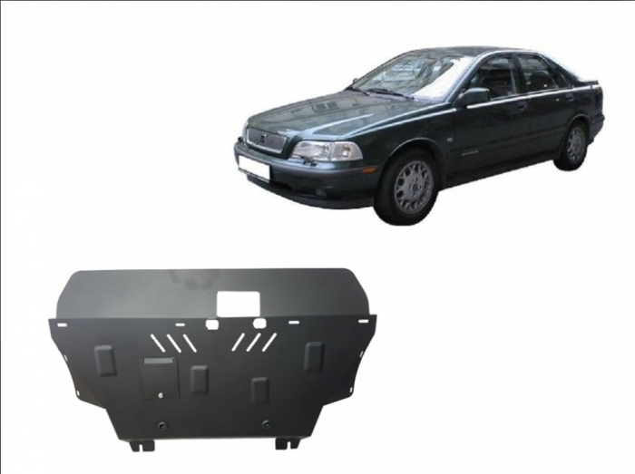 Scut Motor Metalic Volvo S40 (1995 - 2004) Protecție Profesională 2mm Karmaster [2]