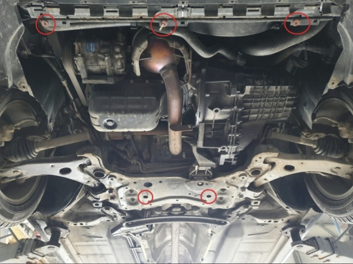 Scut Motor Metalic Volvo S40 (2004 - 2012) Protecție Profesională 2mm Karmaster [4]