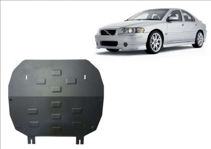 Scut Motor Metalic Volvo S60 (2000 - 2009) Protecție Profesională 2mm Karmaster [2]