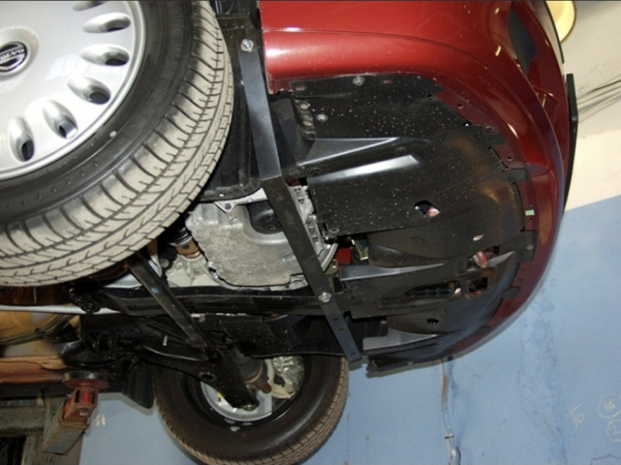 Scut Motor Metalic Volvo V40 (1995 - 2004) Protecție Profesională 2mm Karmaster [5]