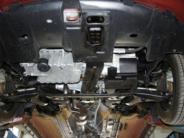 Scut Motor Metalic Volvo V40 (1995 - 2004) Protecție Profesională 2mm Karmaster [4]