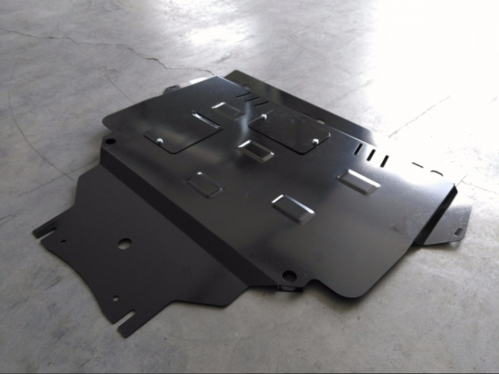 Scut Motor Metalic Volvo V50 (2004 - 2012) Protecție Profesională 2mm Karmaster [13]