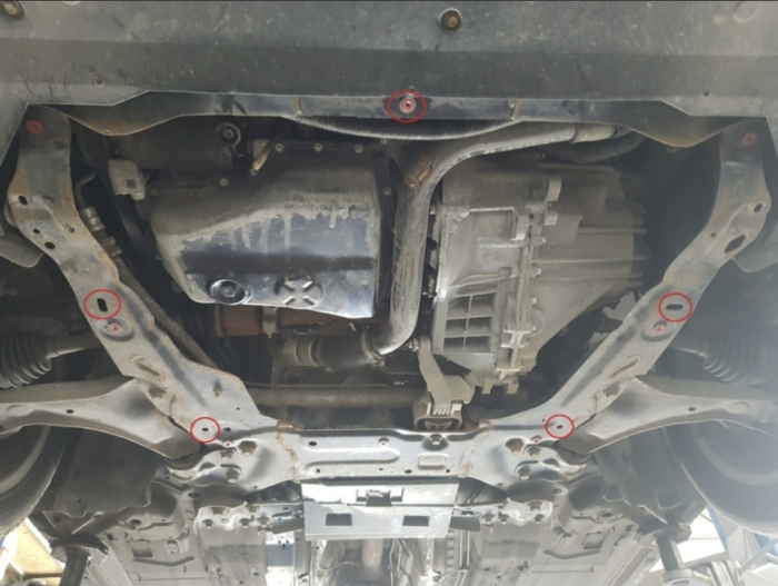 Scut motor metalic oțel 2mm Volvo XC70 2007-2016 cod 30.055 karmaster.ro [4]