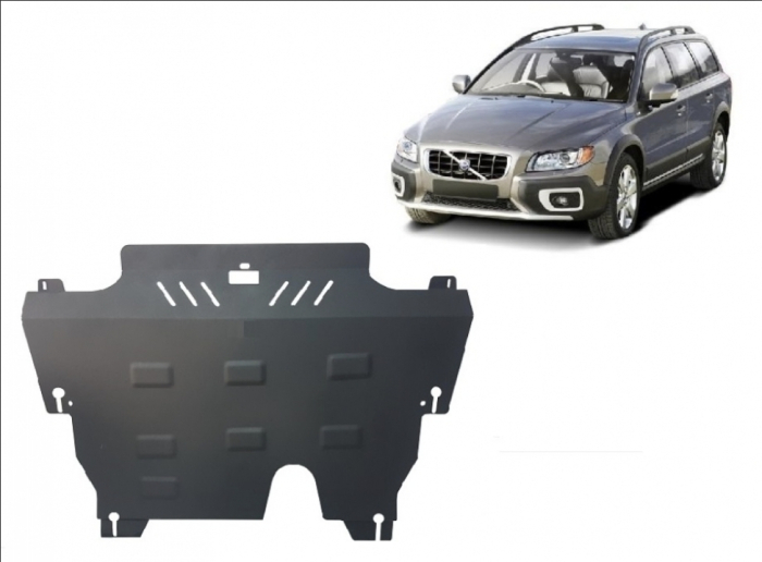 Scut motor metalic oțel 2mm Volvo XC70 2007-2016 cod 30.055 karmaster.ro [2]