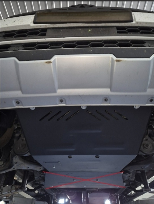 Scut motor metalic VW Amarok (2010 - 2022) - Protecție 3mm [18]