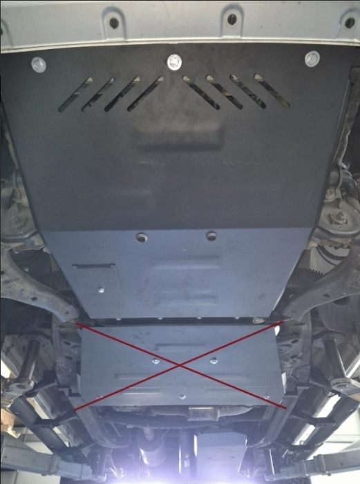 Scut motor metalic VW Amarok (2010 - 2022) - Protecție 3mm [9]