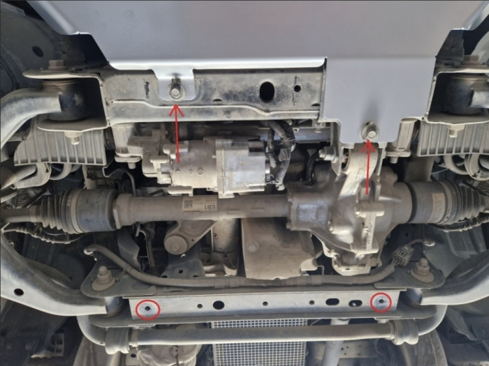 Scut motor metalic VW Amarok (2022 - 2026) - Oțel 3mm - Karmaster [3]