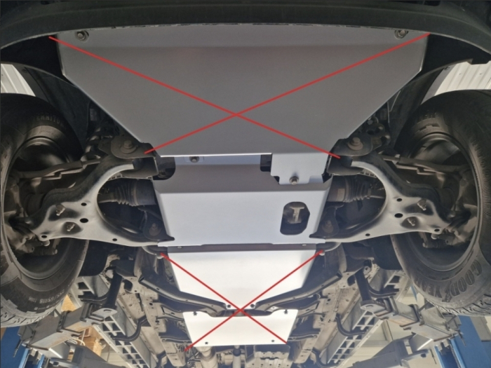 Scut motor metalic VW Amarok (2022 - 2026) - Oțel 3mm - Karmaster [5]