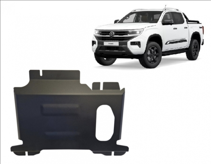 Scut motor metalic VW Amarok (2022 - 2026) - Oțel 3mm - Karmaster [2]