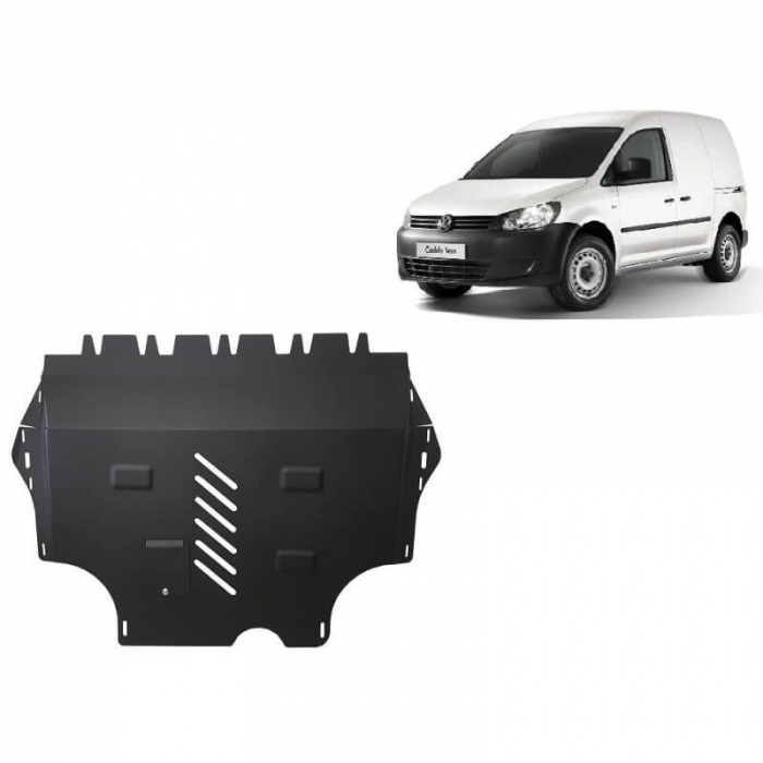 Scut motor metalic VW Caddy cu webasto 2011 - 2020 [2]