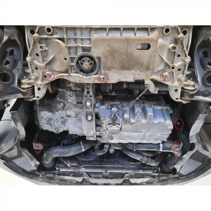 Scut motor metalic VW Caddy dupa 2010 [4]