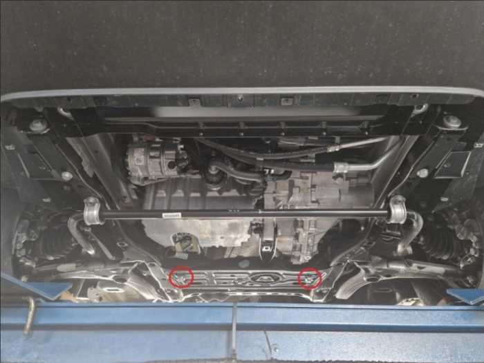 Scut motor metalic Volkswagen Crafter 2017 - prezent grosime 3 mm [5]