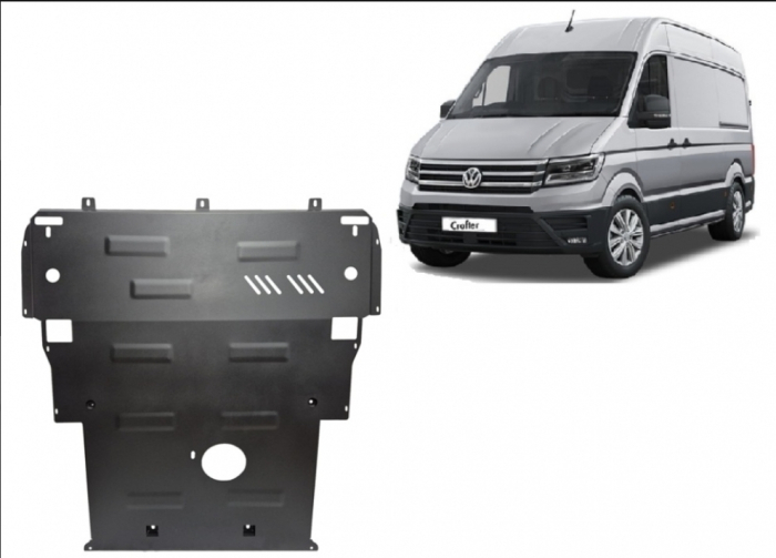 Scut motor metalic Volkswagen Crafter 2021 - prezent varianta mare 19 kg [3]