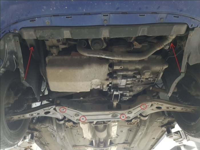 Scut Motor Metalic VW Fox 2002-2026 Protecție Profesională Bară Radiator Karmaster [4]