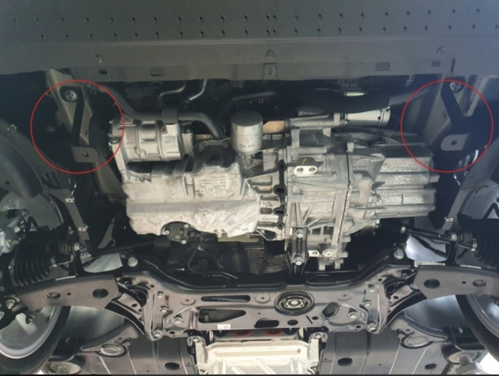 Scut Motor Metalic VW Golf 8 2019-2026 Protecție Profesională Caseta Direcție Electrică Radiator Karmaster [4]