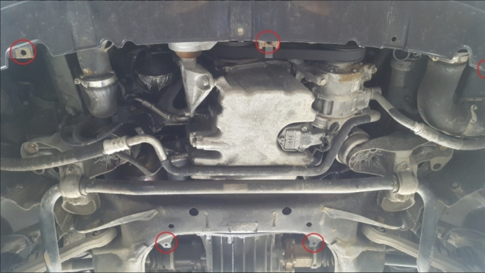 Scut Motor Metalic VW Passat V6 2.5 TDI 1997-2005 Protecție Profesională Radiator Bară Oțel 2mm Karmaster [4]