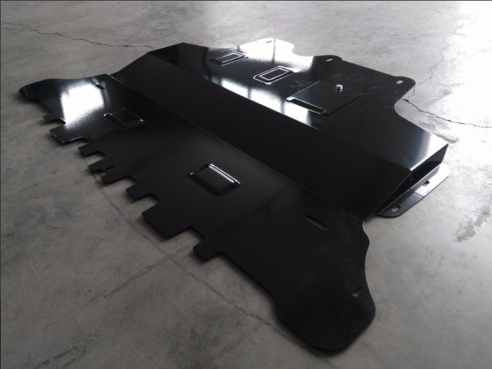 Scut Motor Metalic VW Passat Alltrack 2015-2023 Protecție Profesională Motor Cutie Manuală Radiator Bară Față Karmaster [11]