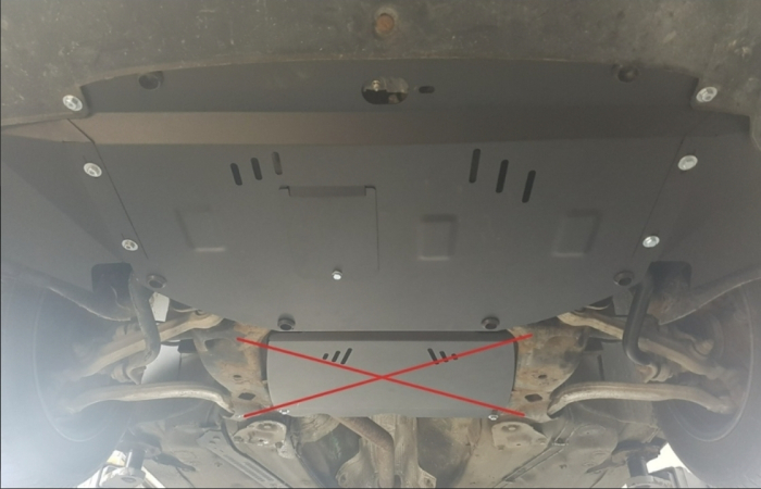 Scut Motor Metalic VW Passat B5 1997-2000 Protecție Profesională Radiator Bară Oțel 2mm Karmaster [5]
