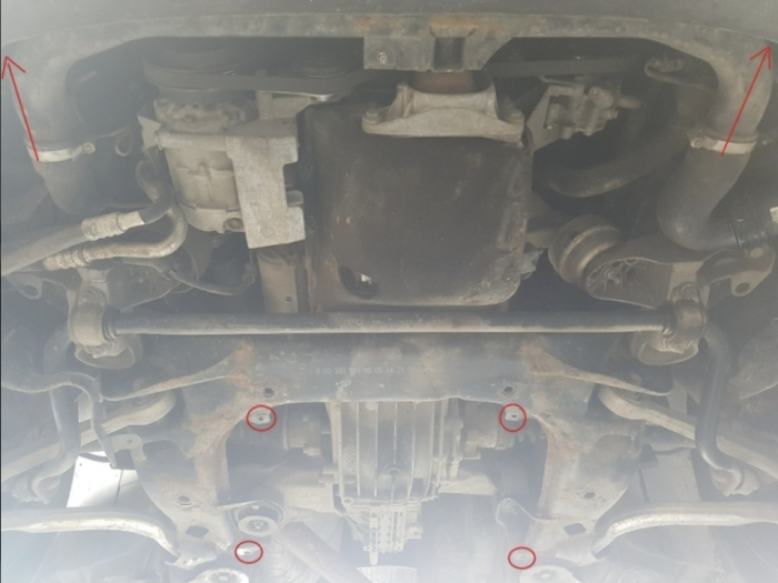 Scut Motor Metalic VW Passat B5 1997-2000 Protecție Profesională Radiator Bară Oțel 2mm Karmaster [4]