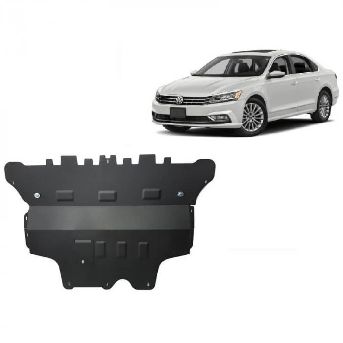Scut motor metalic VW Passat B8 fabricat dupa 2014 - cutie automata [2]