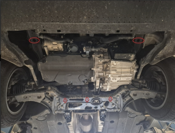 Scut Motor Metalic VW Passat B8 2014-2023 Cutie Automată Protecție Profesională Motor Cutie Radiator Bară Față Karmaster [5]