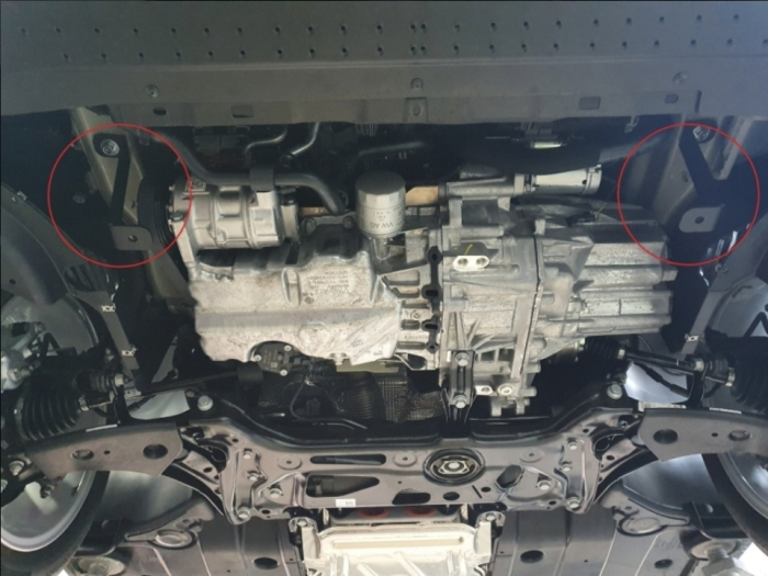 Scut Motor Metalic VW Passat B9 2024-2026 Protecție Profesională Motor Cutie Radiator Caseta Direcție Karmaster [4]