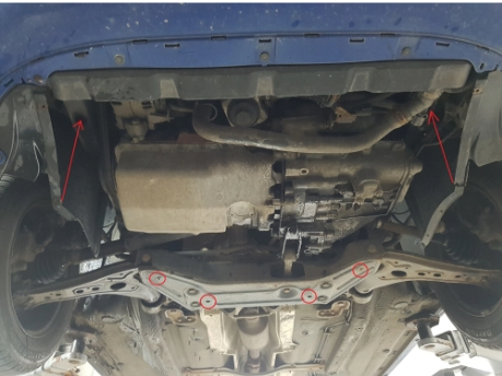 Scut motor metalic VW Polo 6R dupa 2009 [3]