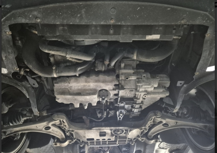Scut Motor Metalic VW Sharan - cu Webasto (2010 - 2022) – Protecție Profesională 2mm [4]