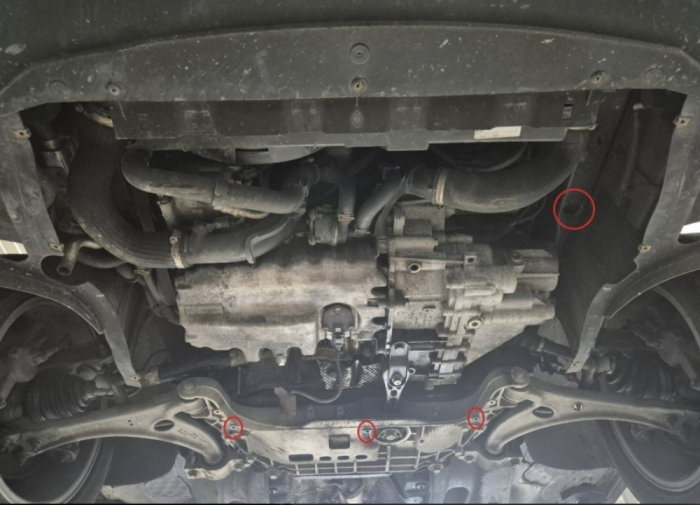Scut Motor Metalic VW Sharan (2010 - 2022) – Protecție Profesională 2mm [4]